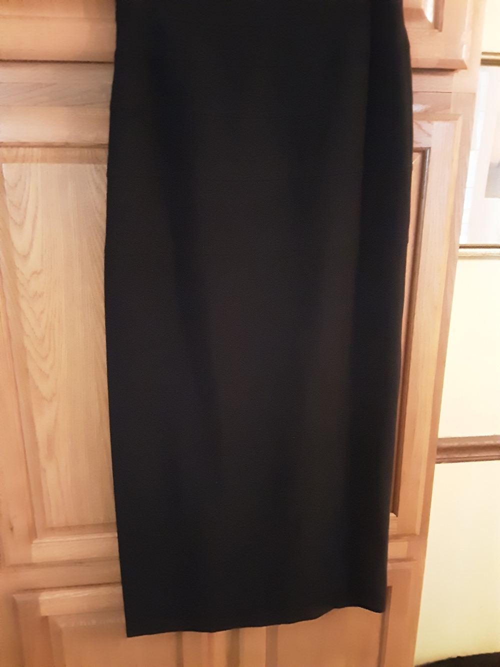 Escada Martha Ley Classic Black Midi Skirt - Women's Straight Pencil Skirt
